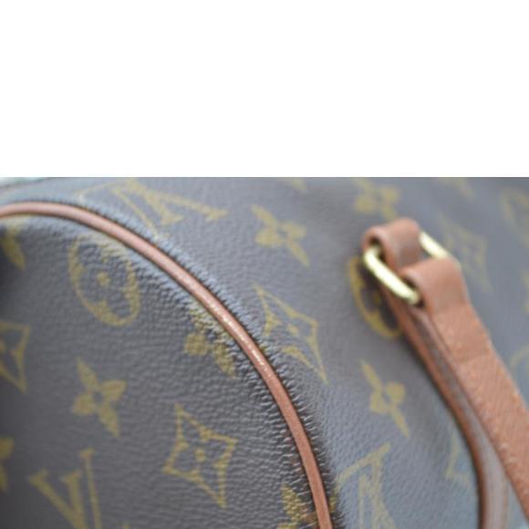 Louis Vuitton Brown Monogram Bag Satchel Papillon - Picture 10 of 11